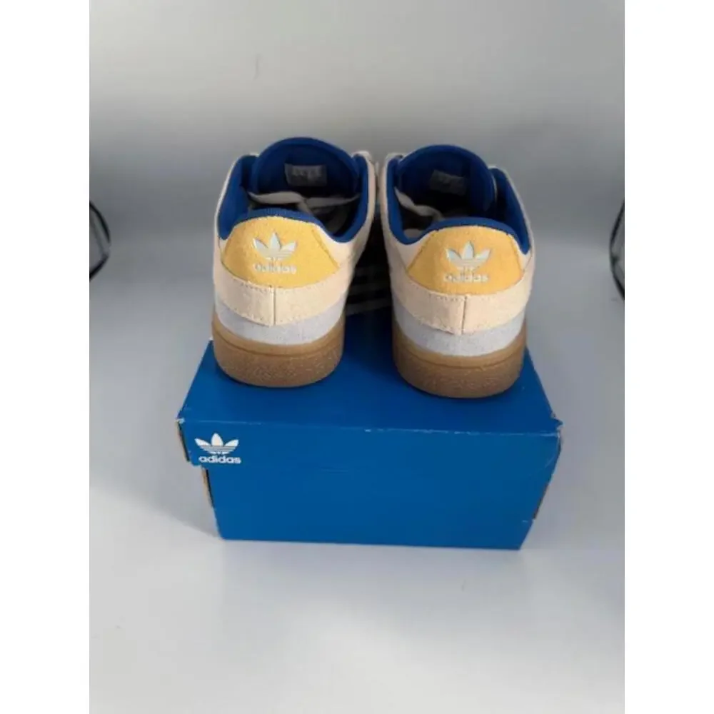 Adidas Handball Spezial ST Aluminum/Oat/Wonder Blue W Sz 6.5 - Picture 4 of 7